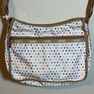 LesportSac Everyday Bag Rainbow Polkadot